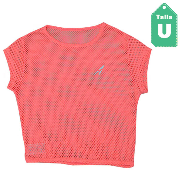 Top Deportivo Activa Rosa Neon- Unica