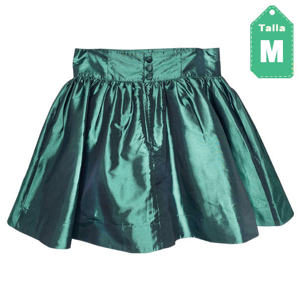 Falda HyM Verde- M