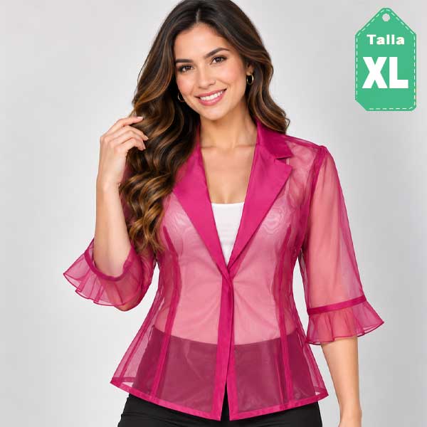 Blazer Corte Ingles Magenta- XL