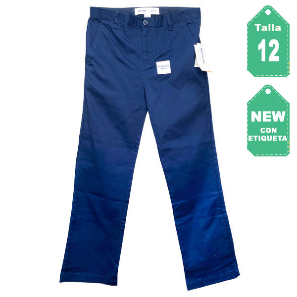 Pantalon Old Navy Azul Marino- 12