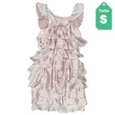 Vestido Rosado Satin- S