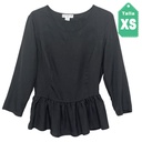 Blusa Cotton Negra- XS