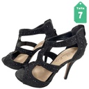 Tacones Blossom Negro- 37