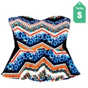 Strapless Toska Estampado- S