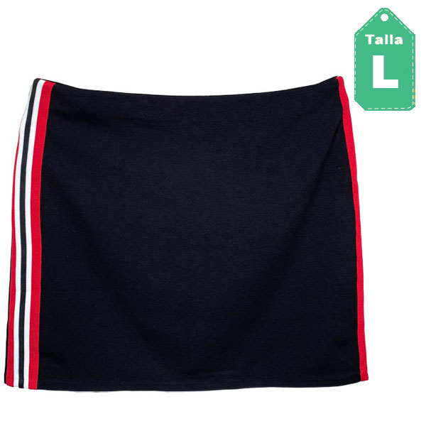 Falda HyM Negro- L