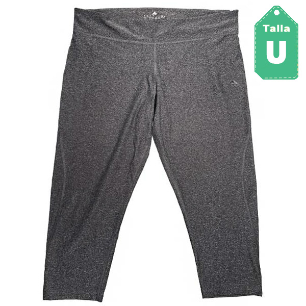 Leggins Adidas Gris- L