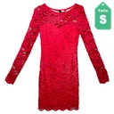 Vestido HyM Rojo Coral- S