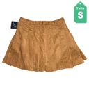 Falda Zaful Marron- S