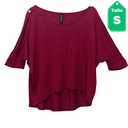 Blusa Final Touch Vinotinto- S