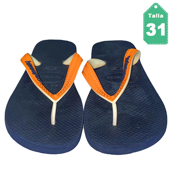 Sandalias Havaianas Naranja- 31