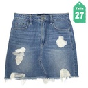 Falda Hollister Jeans- 27