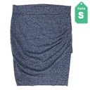 Falda Stradivarius Azul- S
