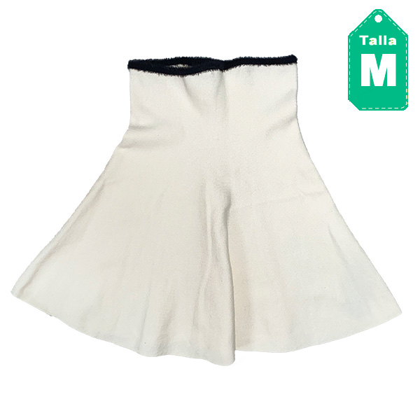 Falda Zara Beige- M