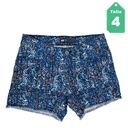Short Patenteo Azul- S