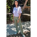 Pantalon Love Tree Verde- M