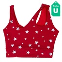 Crop Top Estrellas- Unica