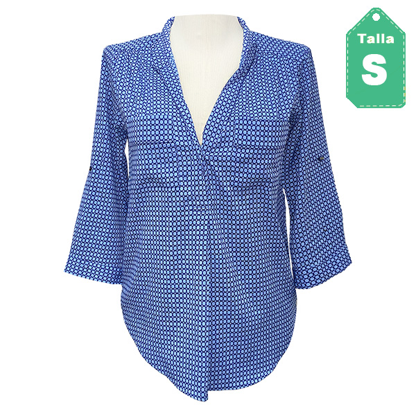 Camisa Anthia Azul- S