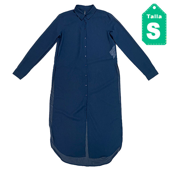 Camison Stradivarius Azul Marino- S