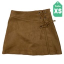 Falda Zara Marron- XS