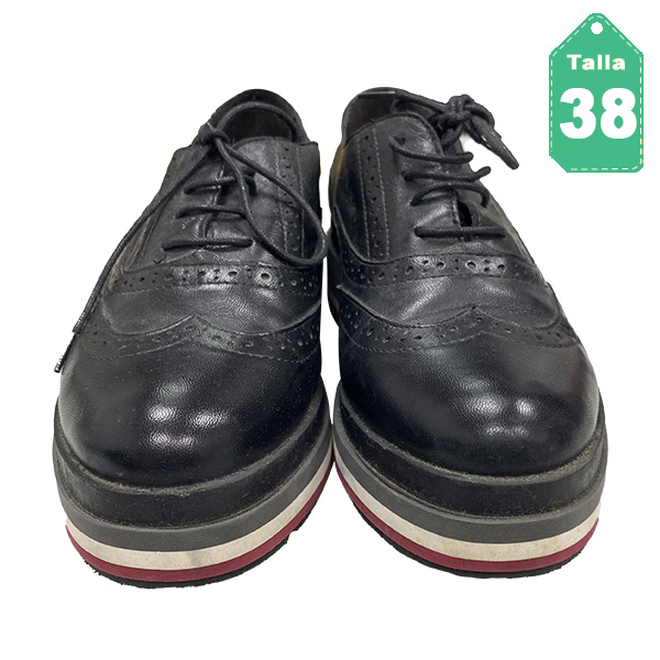 Zapatos Steven Negro- 38