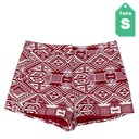 Short Forever21 Blanco y Rojo- S