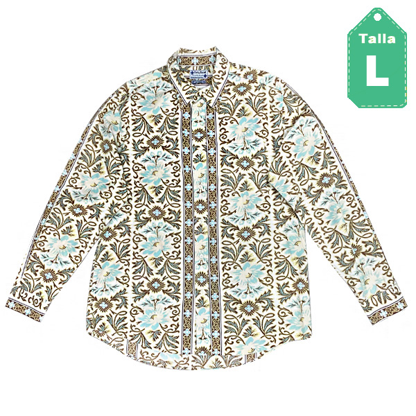 Camisa Lucky Brand Estampado- L