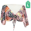 Crop Top Bela Chicca Floral- M