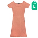 Vestido Zara Nude- L