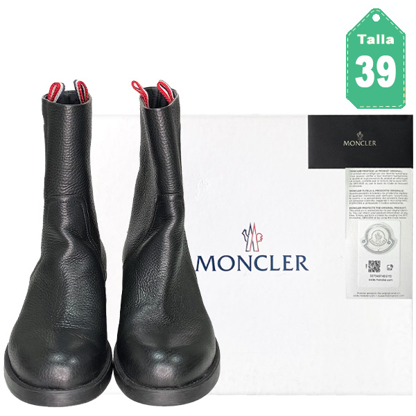 Botas Moncler Valentine Negro- 39