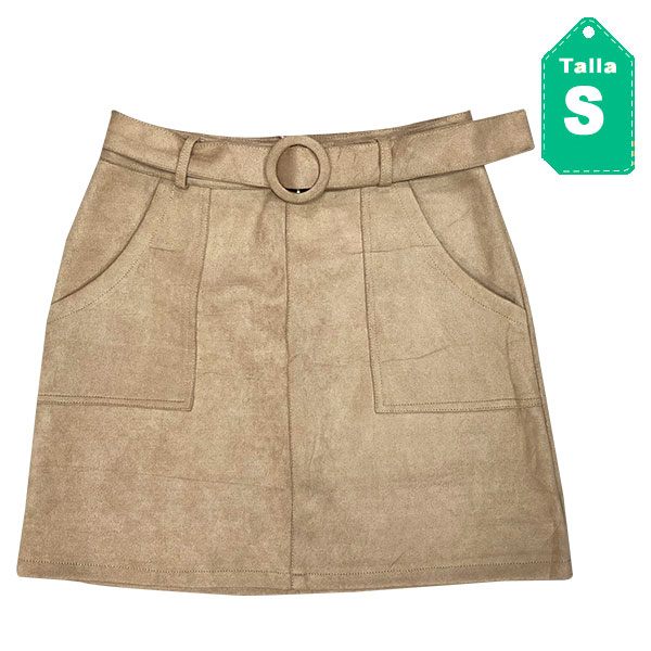 Falda Armario Lemon Marron Claro- S