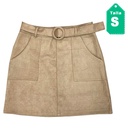 Falda Armario Lemon Marron Claro- S