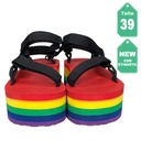 Sandalias de Plataforma Teva Flatform Arcoiris- 39