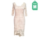 Vestido Bebe Encaje Nude- M