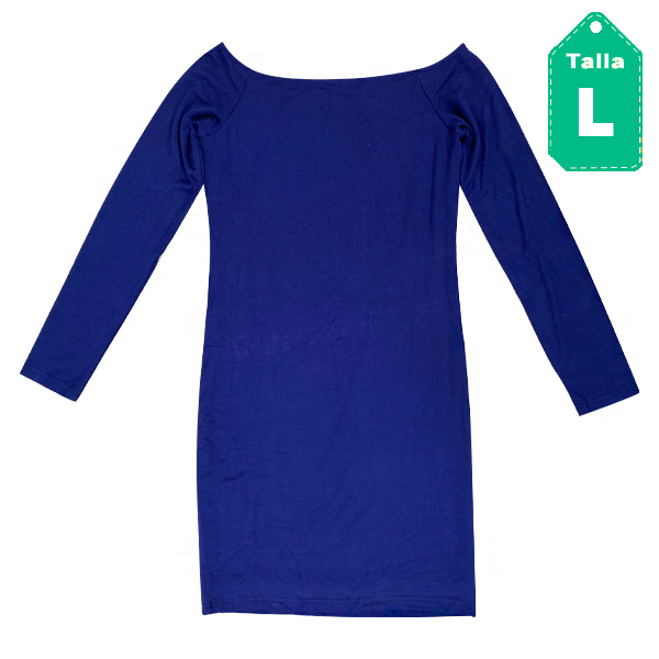 Vestido Forever21 Azul- L