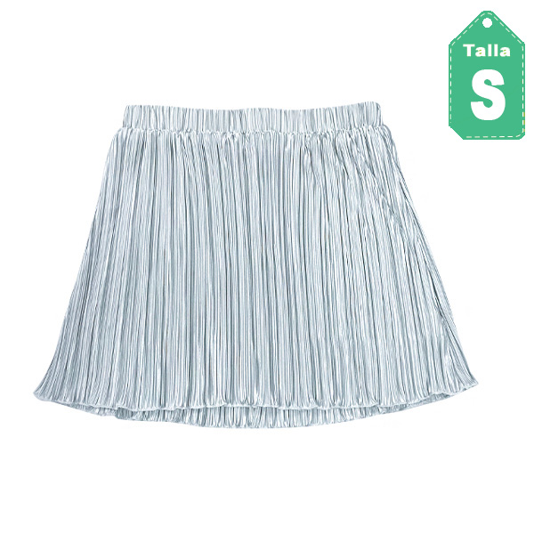 Falda Shein Verde Menta- S