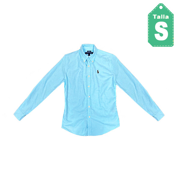 Camisa Ralph Lauren Azul- S