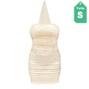 Vestido de Novia Daysi Champagne- S
