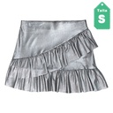 Falda Pull&Bear Plateado- S