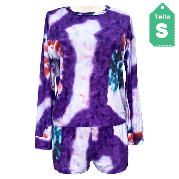 Conjunto Pijama Shein Multicolor- S