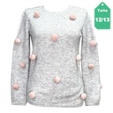 Sweater Primark Gris- 12/13