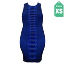 Vestido Armani Exchange Azul Rey y Negro- XS