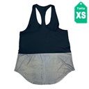 Camiseta Champion Negro Y Gris- XS
