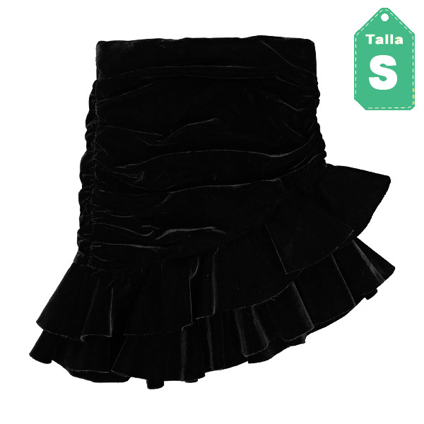 Falda Zara Negro- S