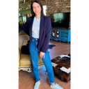 Blazer Merona Azul Marino- L