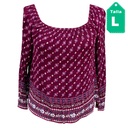 Blusa Aeropostale Estampada- L