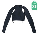 Crop Top Alo Negro- XS