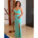 Conjunto Rosa Bastidas Aquamarine- M