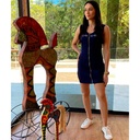 Vestido Bebe Azul Marino- S