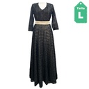 Vestido de Gala Maria Teresa Pinto Negro- L
