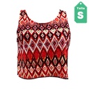 Blusa Estampada- S